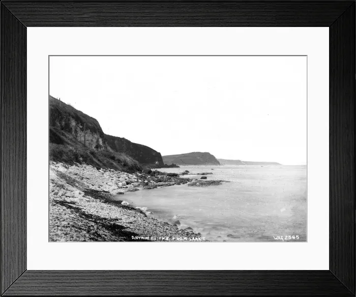 Framed Print : Antrim Cliffs from Larne Framed Print : Antrim Cliffs from Larne