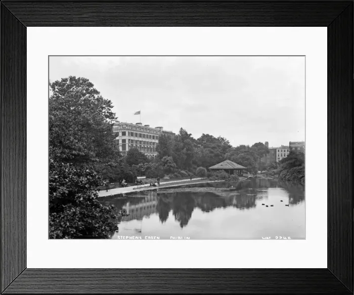 Framed Print : Stephens Green. Dublin Framed Print : Stephens Green. Dublin