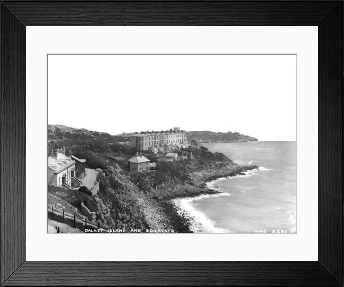 Framed Print : Dalkey Island and Sorrento Framed Print : Dalkey Island and Sorrento