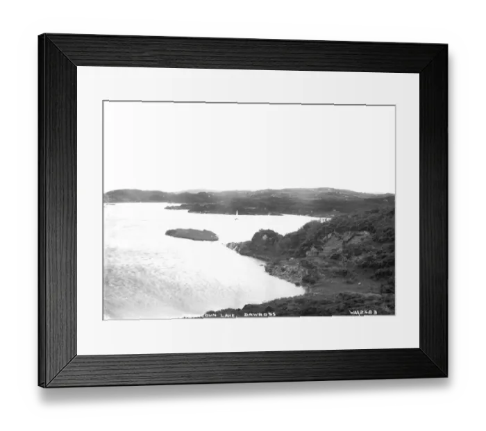 Framed Print : Casmacoun Lake, Dawross Framed Print : Casmacoun Lake, Dawross