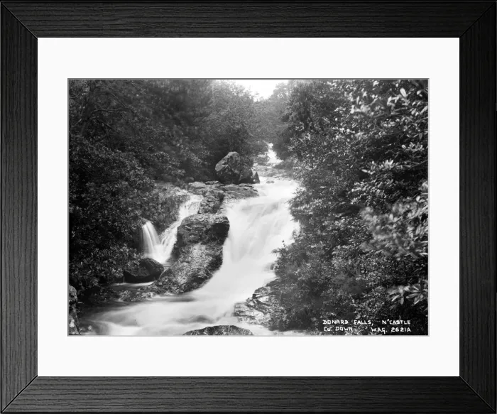 Framed Print : Donard Falls, Newcastle, Co. Down Framed Print : Donard Falls, Newcastle, Co. Down