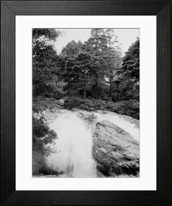 Framed Print : Hermits Falls, Newcastle Framed Print : Hermits Falls, Newcastle