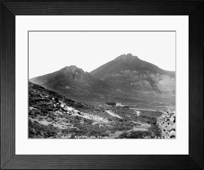 Framed Print : Slieve Bignian, Co. Down Framed Print : Slieve Bignian, Co. Down
