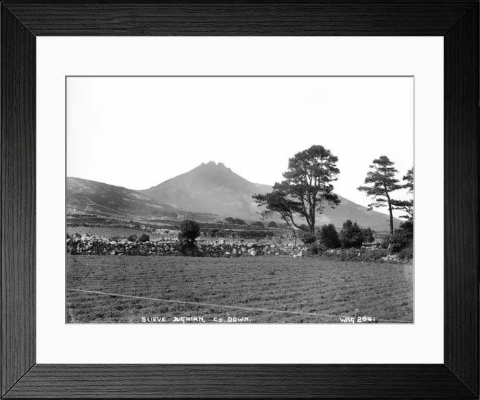 Framed Print : Slieve Bignian, Co. Down Framed Print : Slieve Bignian, Co. Down