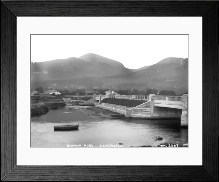 Framed Print : Shimna Road, Newcastle Framed Print : Shimna Road, Newcastle