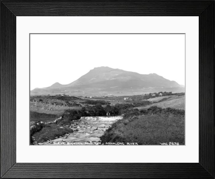 Framed Print : Slieve Bignian and the Annalong River Framed Print : Slieve Bignian and the Annalong River