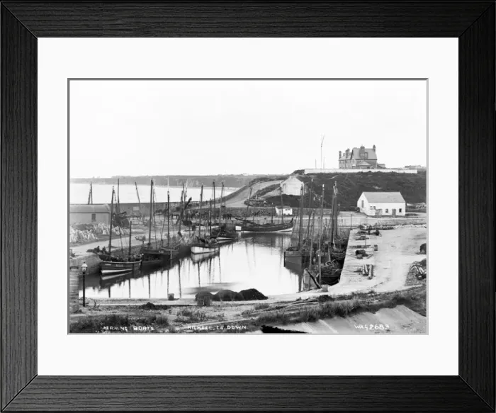 Framed Print : Herring Boats, Kilkeel, Co. Down Framed Print : Herring Boats, Kilkeel, Co. Down