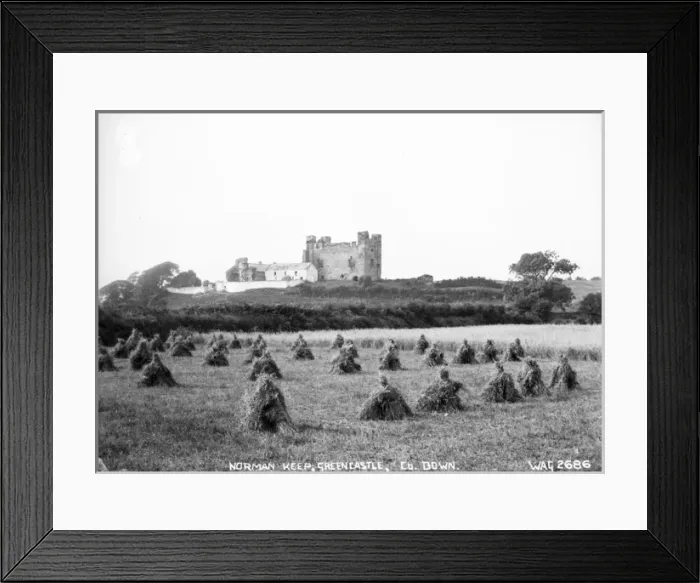 Framed Print : Norman Keep, Greencastle, Co. Down Framed Print : Norman Keep, Greencastle, Co. Down