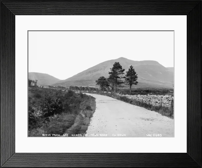 Framed Print : Slieve Muck and Kilkeel / Hilltown Road, Co. Down Framed Print : Slieve Muck and Kilkeel / Hilltown Road, Co. Down