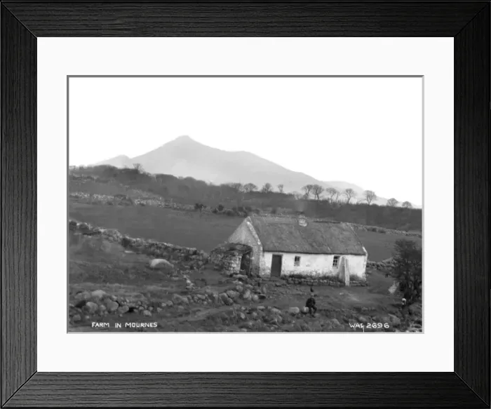 Framed Print : Farm in the Mournes Framed Print : Farm in the Mournes