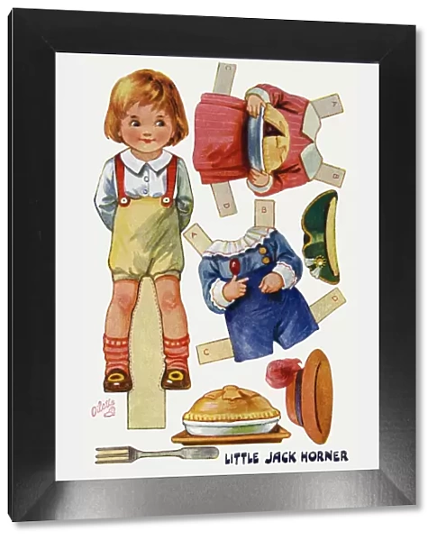Dressing doll. Little Jack Horner