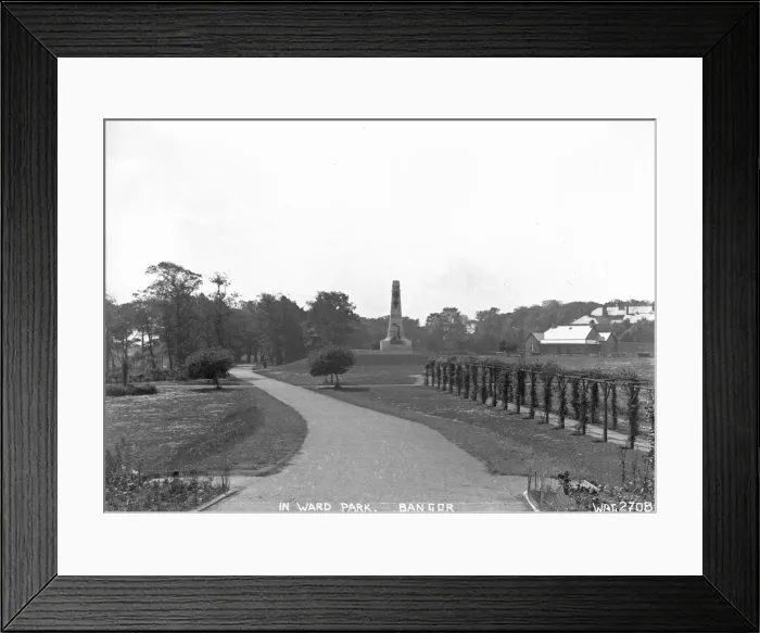 Framed Print : In Ward Park, Bangor Framed Print : In Ward Park, Bangor