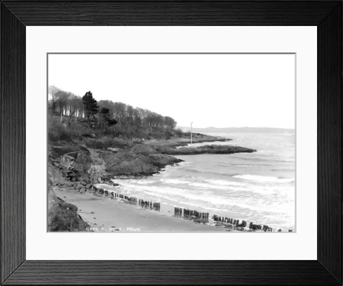Framed Print : Grey Point, Co. Down Framed Print : Grey Point, Co. Down