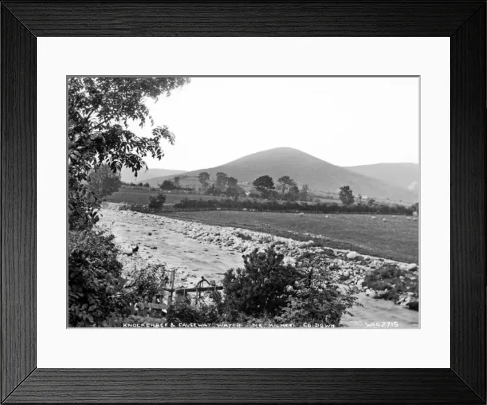 Framed Print : Knockchree and Causeway Water Nr. Kilkeel Co. Down