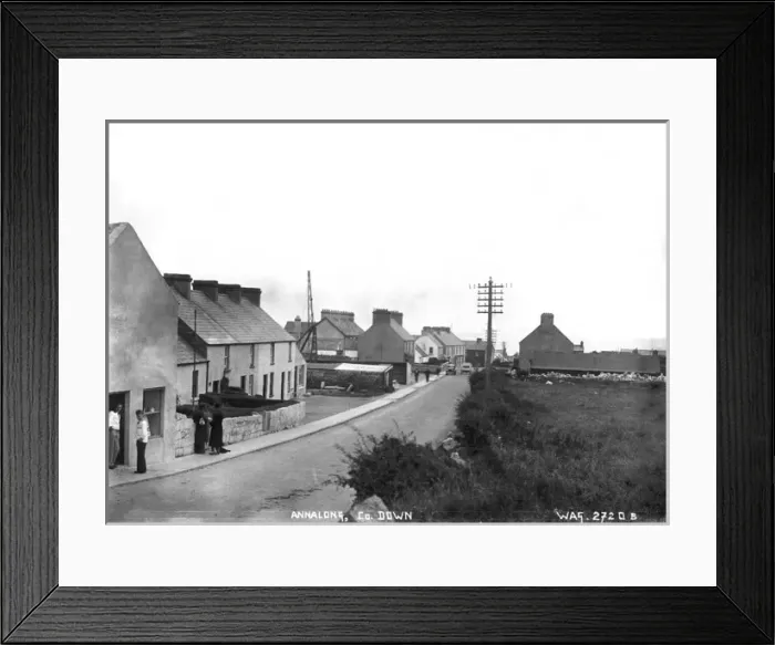 Framed Print : Bay Road and Promenade, Larne Framed Print : Bay Road and Promenade, Larne
