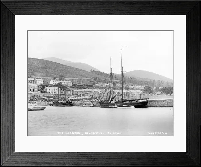 Framed Print : The Harbour, Newcastle, Co. Down Framed Print : The Harbour, Newcastle, Co. Down