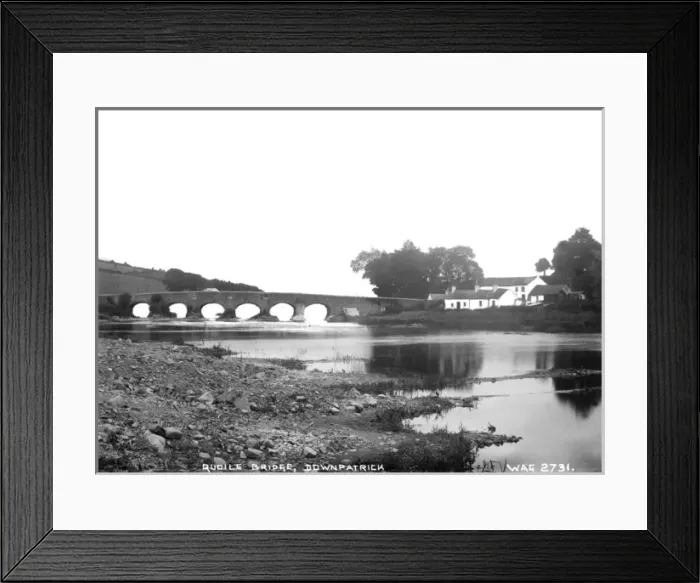 Framed Print : Quoile Bridge, Downpatrick Framed Print : Quoile Bridge, Downpatrick