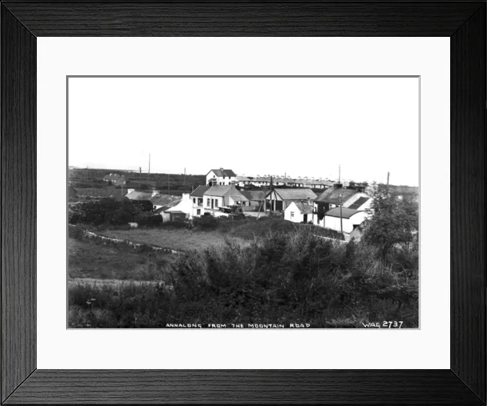 Framed Print : Annalong from the Mountain Road Framed Print : Annalong from the Mountain Road