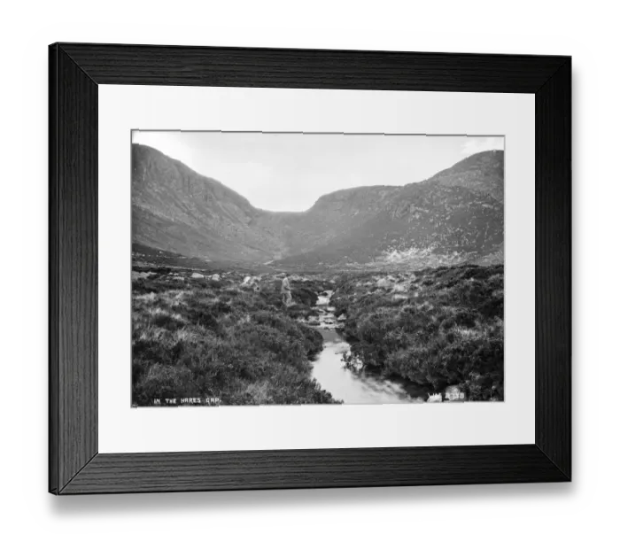 Framed Print : In the Hares Gap Framed Print : In the Hares Gap