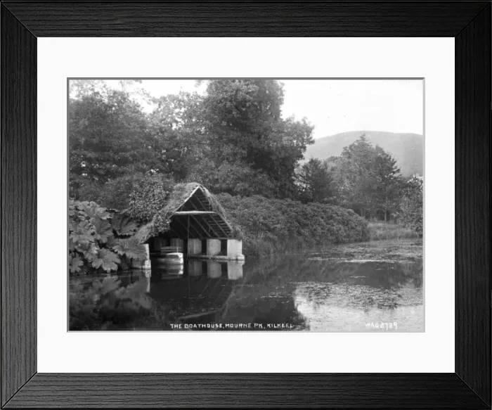 Framed Print : The Boathouse, Mourne Park, Kilkeel Framed Print : The Boathouse, Mourne Park, Kilkeel