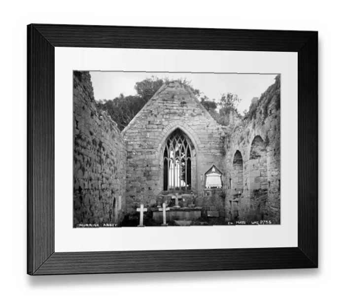 Framed Print : Murrisk Abbey Framed Print : Murrisk Abbey