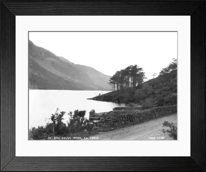 Framed Print : In Dhu Lough Pass, Co. Mayo Framed Print : In Dhu Lough Pass, Co. Mayo