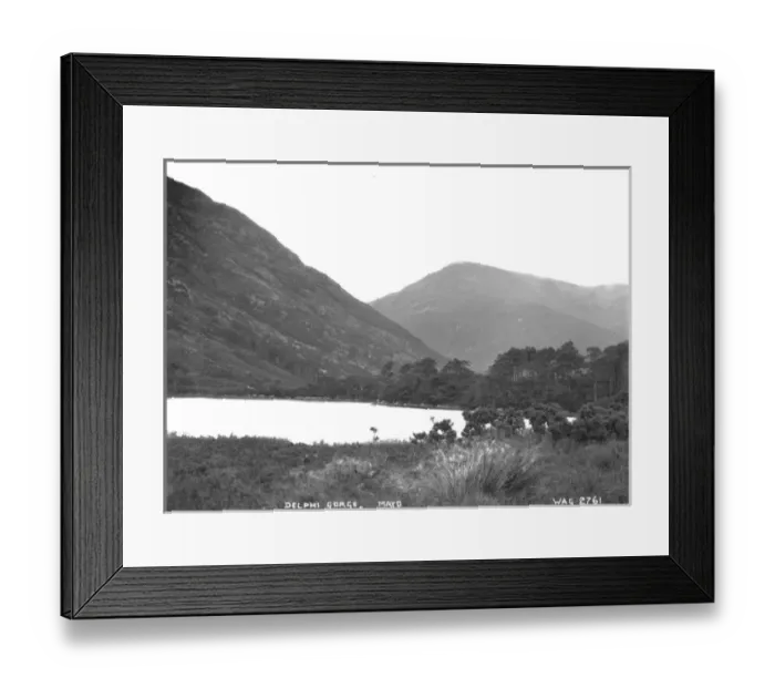 Framed Print : Delphi Gorge, Mayo Framed Print : Delphi Gorge, Mayo