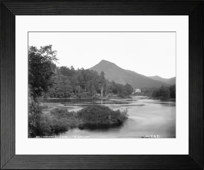 Framed Print : Ballynahinch Lake, Co. Galway Framed Print : Ballynahinch Lake, Co. Galway
