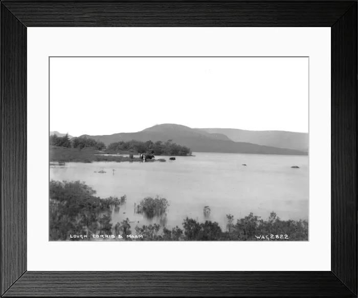 Framed Print : Lough Corrib and Maam Framed Print : Lough Corrib and Maam