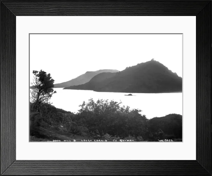 Framed Print : Doon Hill and Lough Corrib, Co. Galway Framed Print : Doon Hill and Lough Corrib, Co. Galway