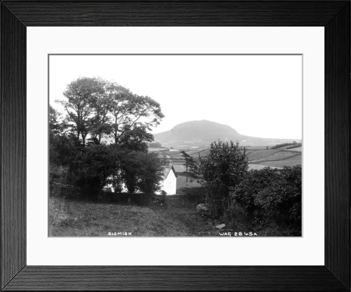 Framed Print : Slemish - a view of the mountain in the distance Framed Print : Slemish - a view of the mountain in the distance