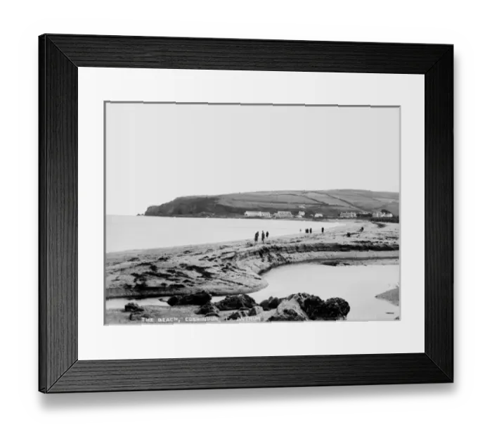 Framed Print : The Beach, Cushendun, Co. Antrim Framed Print : The Beach, Cushendun, Co. Antrim