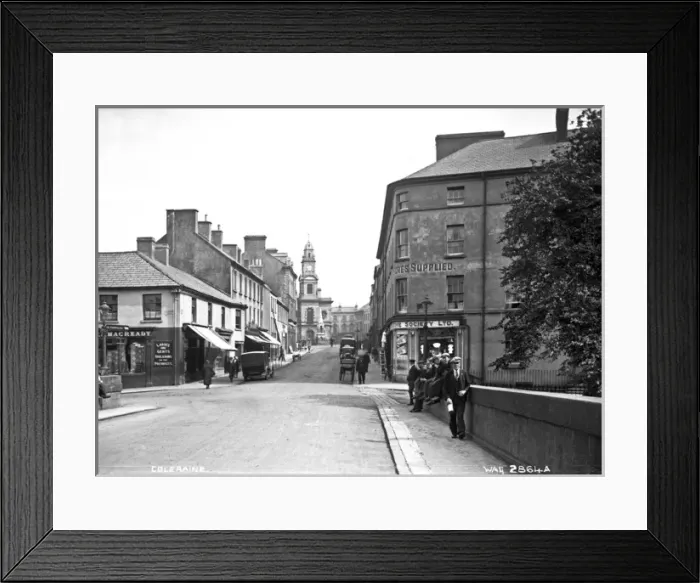 Framed Print : The Beach, Cushendall, Co. Antrim Framed Print : The Beach, Cushendall, Co. Antrim