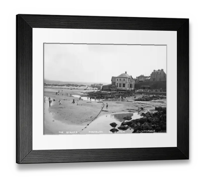 Framed Print : The Strand, Portrush, Co. Antrim Framed Print : The Strand, Portrush, Co. Antrim