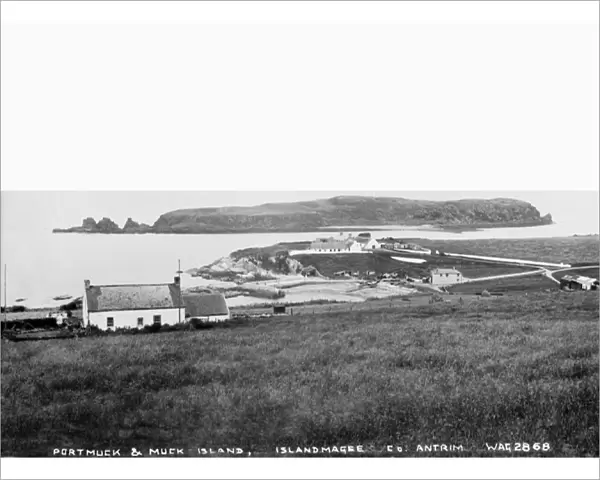 Port Muck, and Muck Island Islandmagee, Co. Antrim