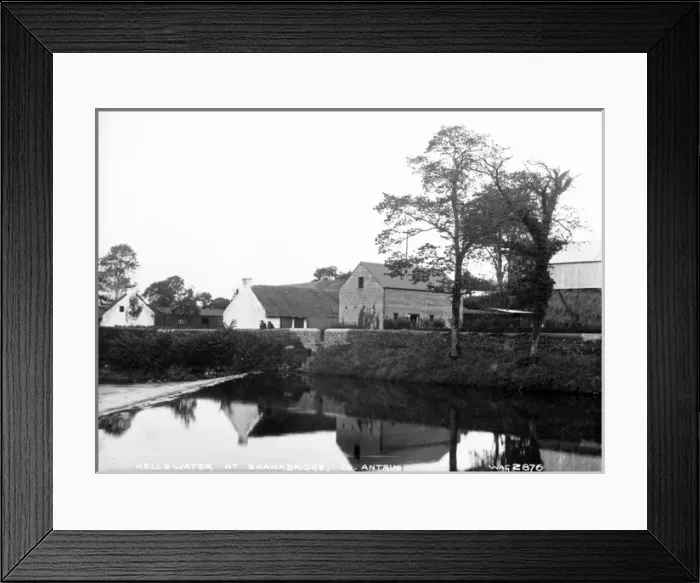 Framed Print : Kellswater at Shankbridge, Co. Antrim Framed Print : Kellswater at Shankbridge, Co. Antrim