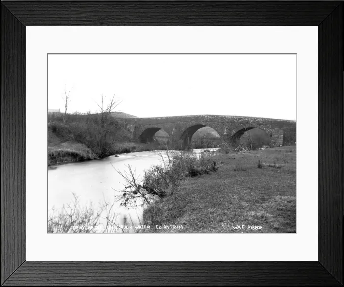 Framed Print : Corby Bridge on Clough Water, Co. Antrim Framed Print : Corby Bridge on Clough Water, Co. Antrim