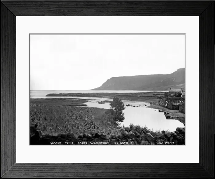 Framed Print : Garron Point from Waterfoot, Co. Antrim Framed Print : Garron Point from Waterfoot, Co. Antrim