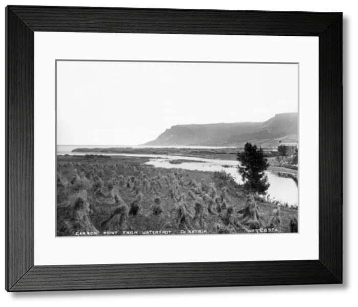 Framed Print : Garron Point from Waterfoot, Co. Antrim Framed Print : Garron Point from Waterfoot, Co. Antrim