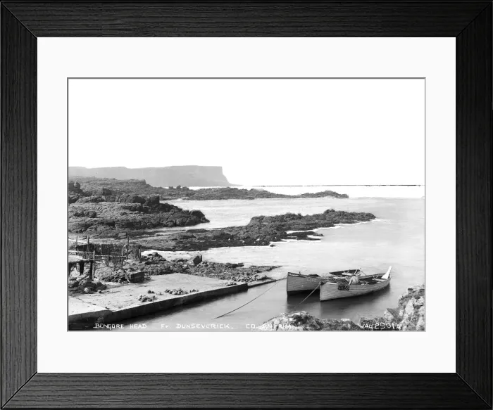 Framed Print : Bengore Head from Dunseverick, Co. Antrim Framed Print : Bengore Head from Dunseverick, Co. Antrim