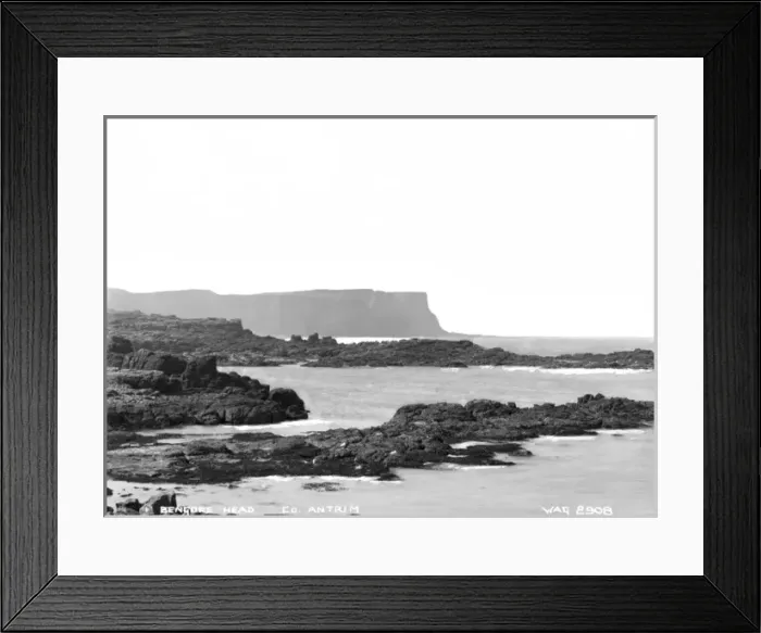 Framed Print : Bengore Head, Co. Antrim Framed Print : Bengore Head, Co. Antrim