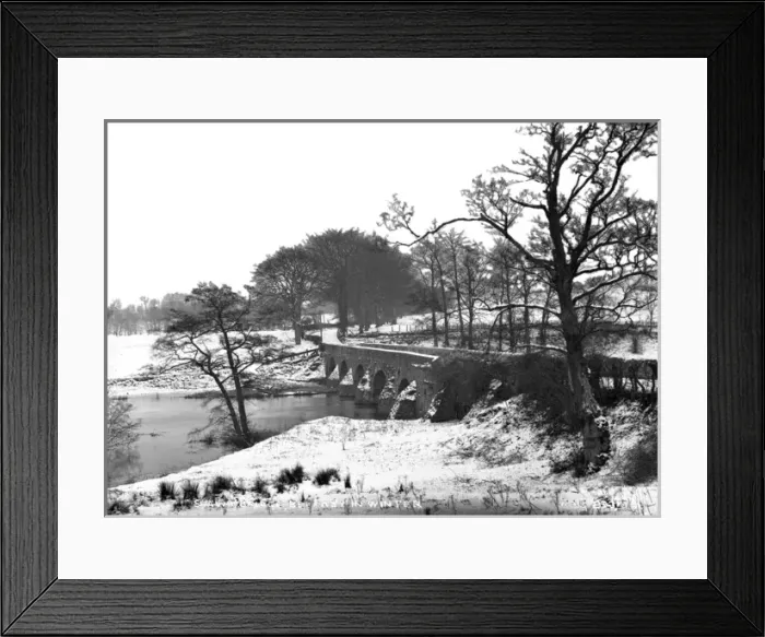 Framed Print : Shaws Bridge, Belfast in Winter Framed Print : Shaws Bridge, Belfast in Winter