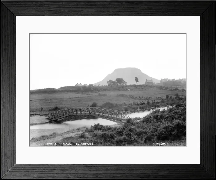 Framed Print : Lurig and the Dall, Co. Antrim Framed Print : Lurig and the Dall, Co. Antrim