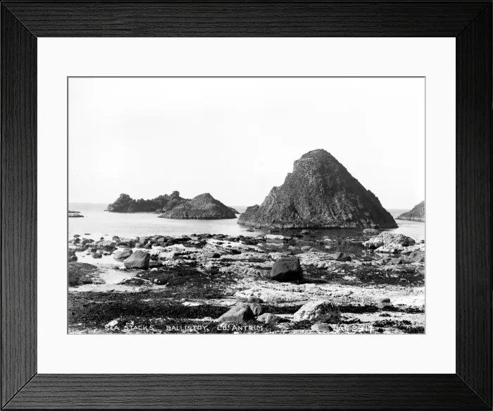 Framed Print : Sea Stacks, Ballintoy, Co. Antrim Framed Print : Sea Stacks, Ballintoy, Co. Antrim