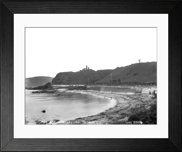 Framed Print : Red Bay Castle, Co. Antrim Framed Print : Red Bay Castle, Co. Antrim