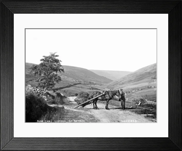 Framed Print : Slide Car, Glendun, Co. Antrim Framed Print : Slide Car, Glendun, Co. Antrim