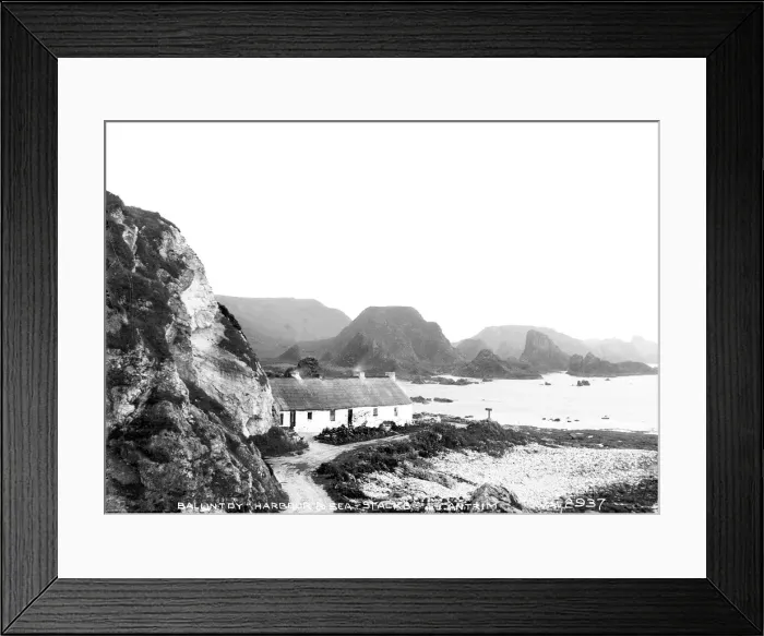 Framed Print : Ballintoy Harbour and Sea Stacks, Co. Antrim Framed Print : Ballintoy Harbour and Sea Stacks, Co. Antrim