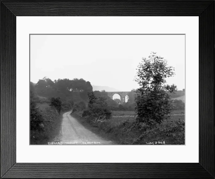 Framed Print : Glenarm Viaduct, Co. Antrim Framed Print : Glenarm Viaduct, Co. Antrim