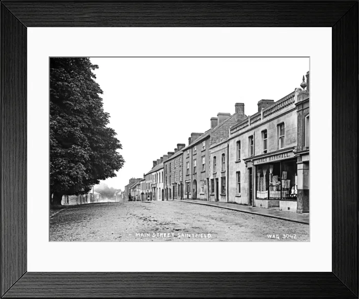 Framed Print : Main Street, Saintfield Framed Print : Main Street, Saintfield