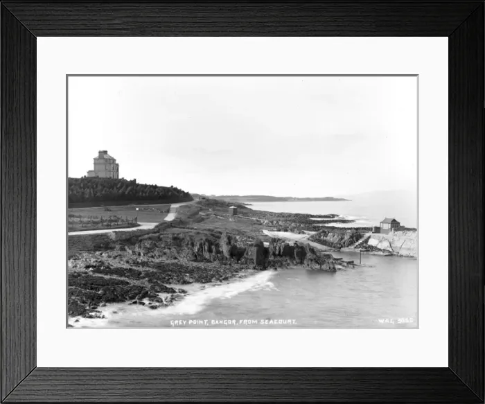 Framed Print : Greypoint, Bangor, from Seacourt Framed Print : Greypoint, Bangor, from Seacourt